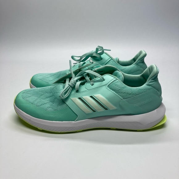 Adidas Rapidarun Womens Running Shoes Green Sz 6 - Picture 4 of 10